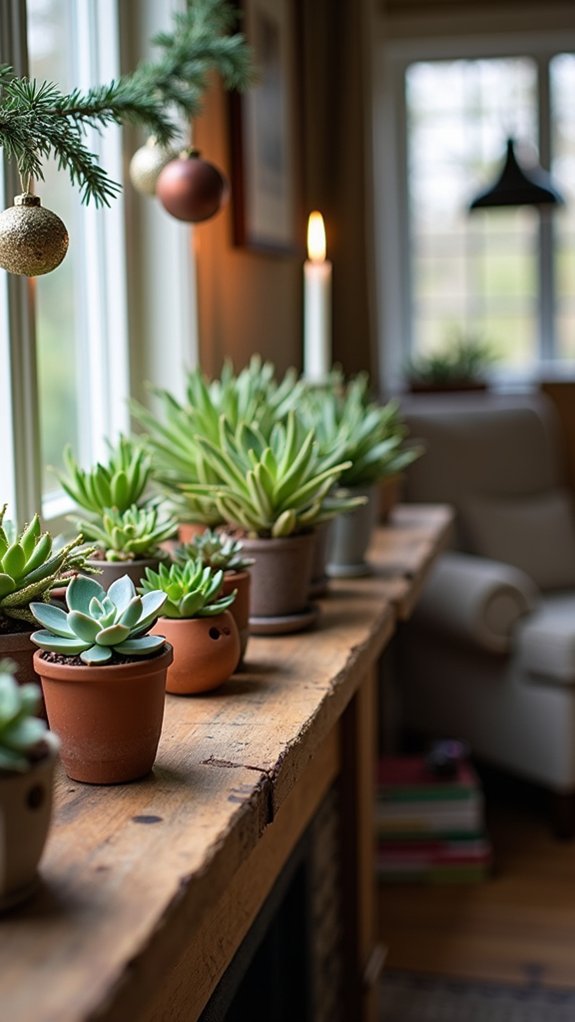 succulent countdown to christmas