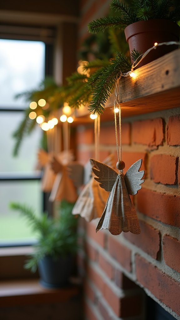 sustainable holiday decor creations