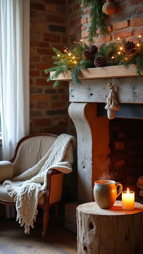 sustainable rustic wood decor