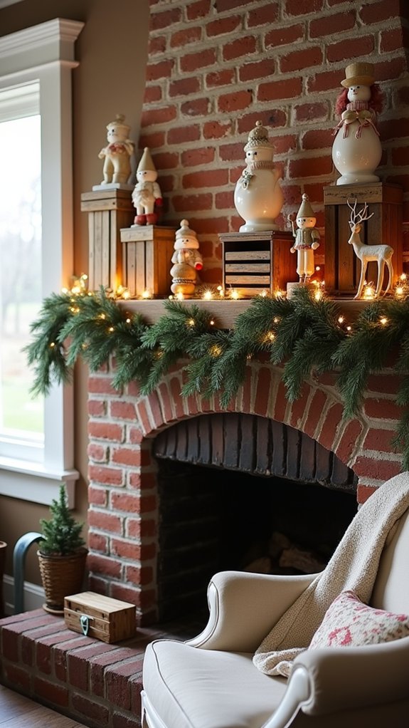 themed holiday figurine collection