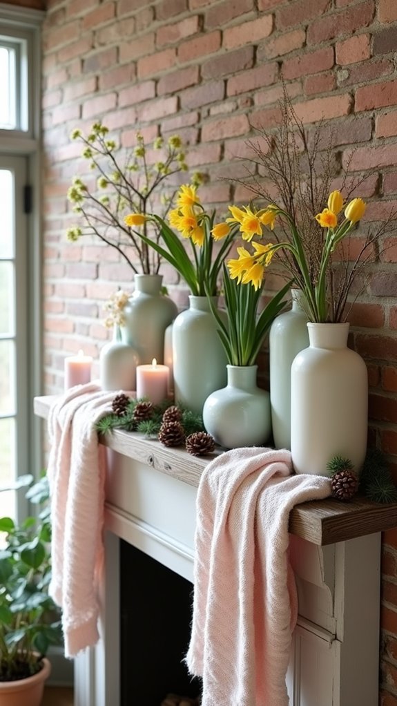 themed mantle display ideas