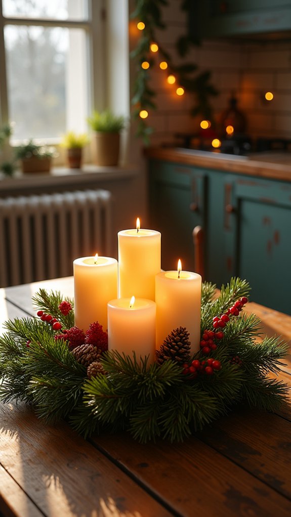 traditional festive door decoration