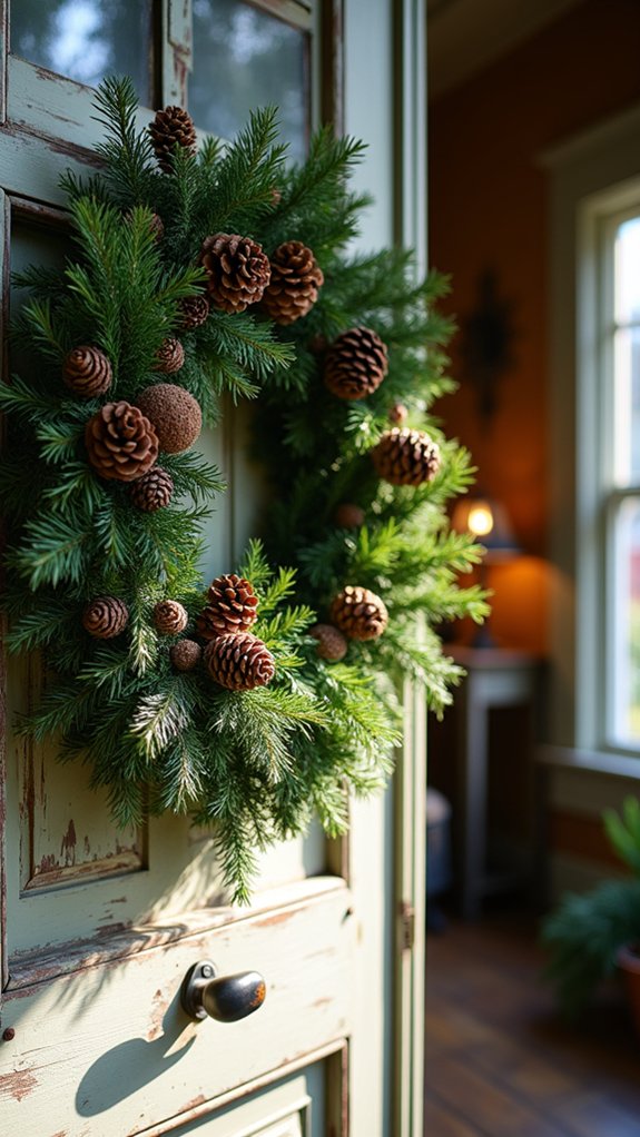 traditional holiday wreath elegance