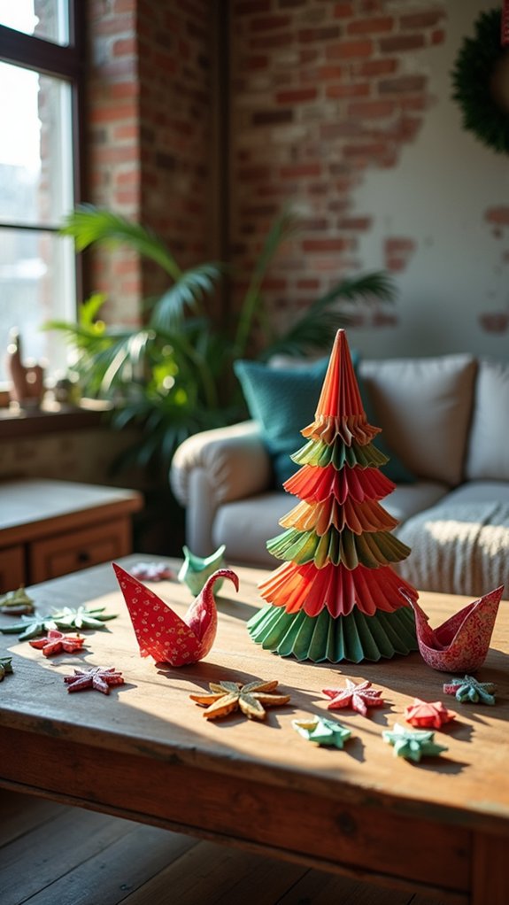 transform paper into decorations