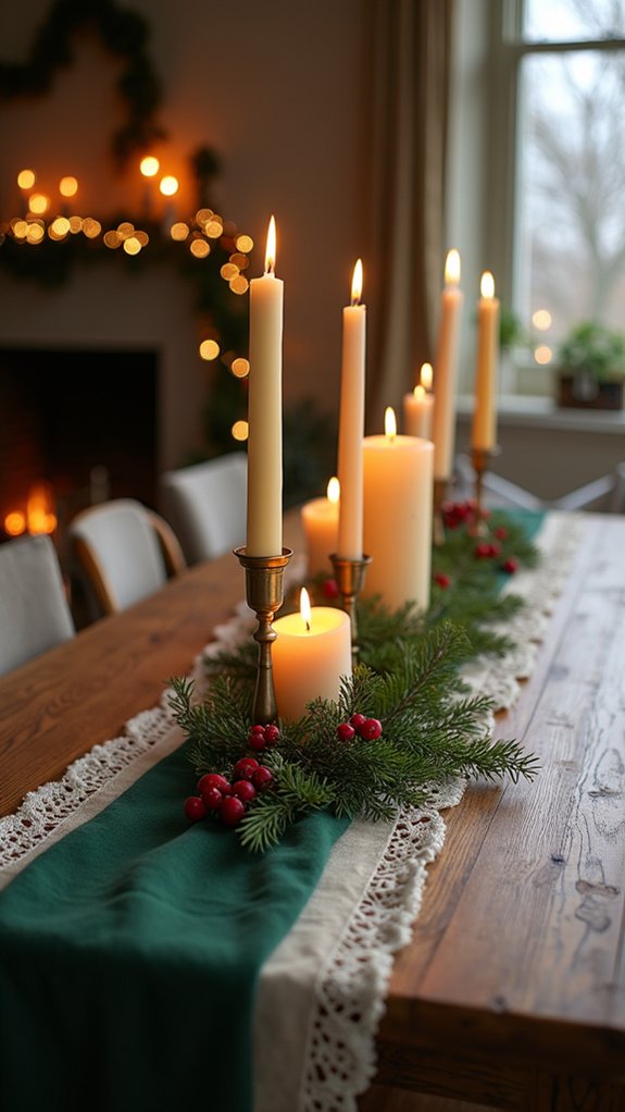 transformative holiday table decor