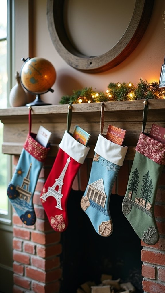 travel memories in stockings