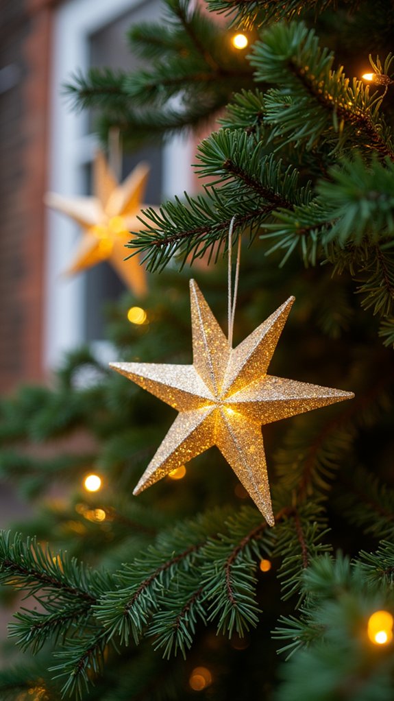 twinkling holiday light decorations