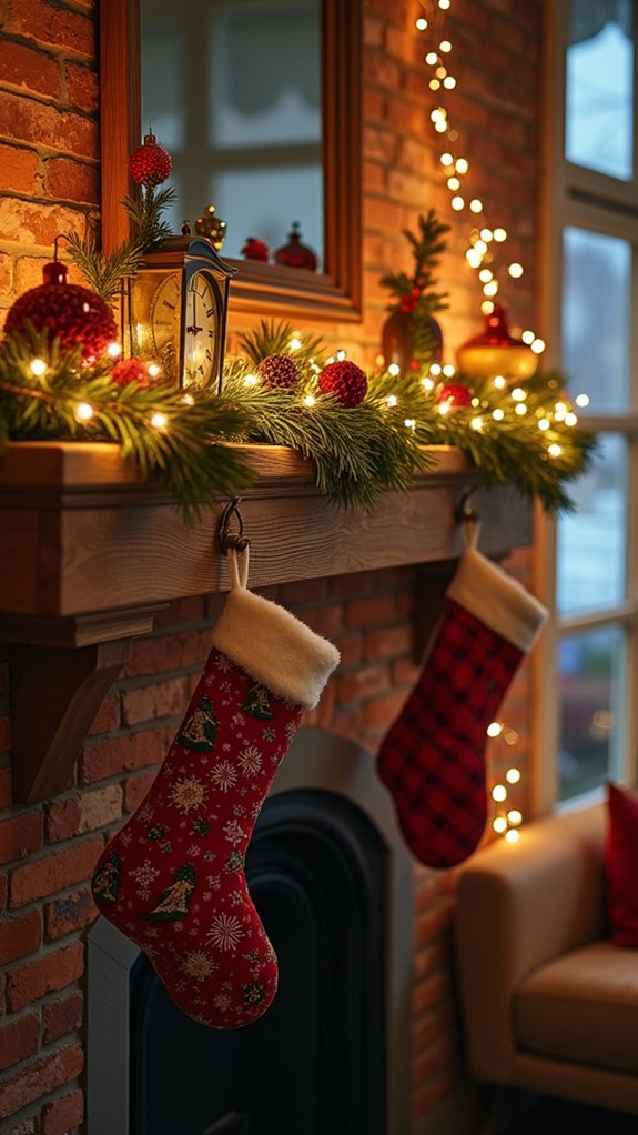 twinkling lights create coziness