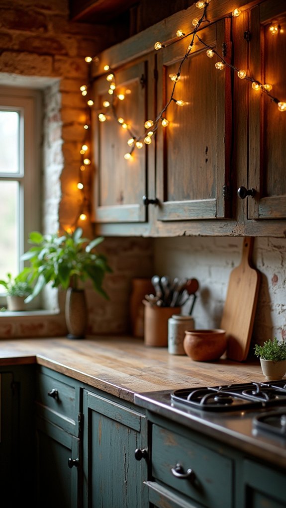 twinkling lights create warmth