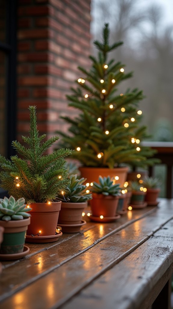 twinkling lights for plants