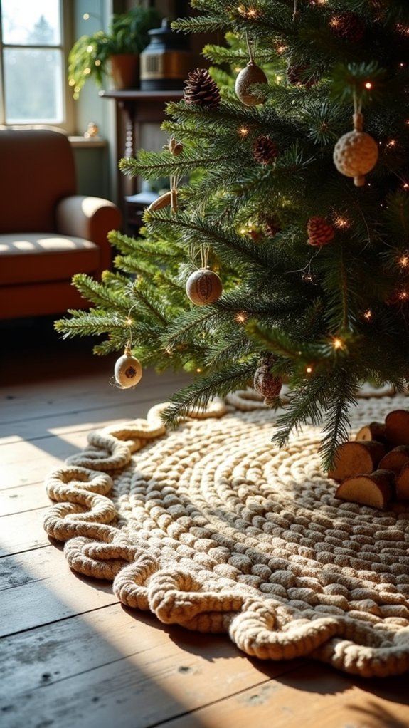 twisted rope adds charm