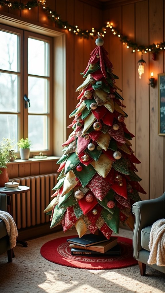 unique fabric holiday decor