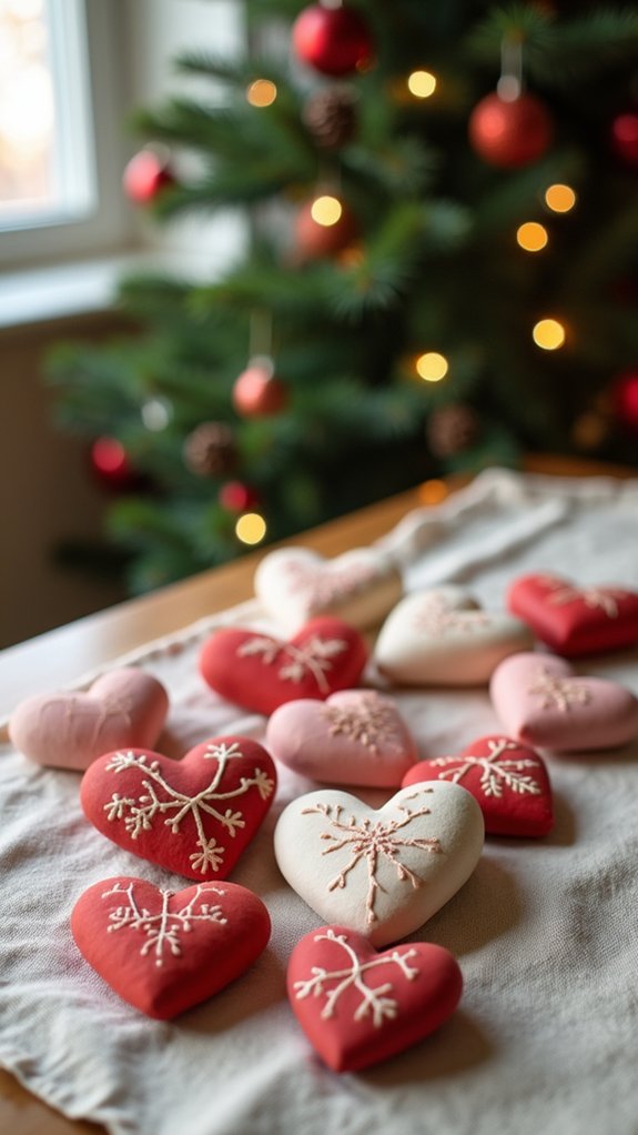 unique handcrafted clay ornaments