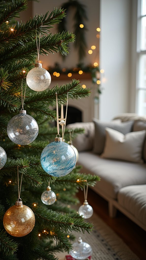 unique handcrafted glass ornaments