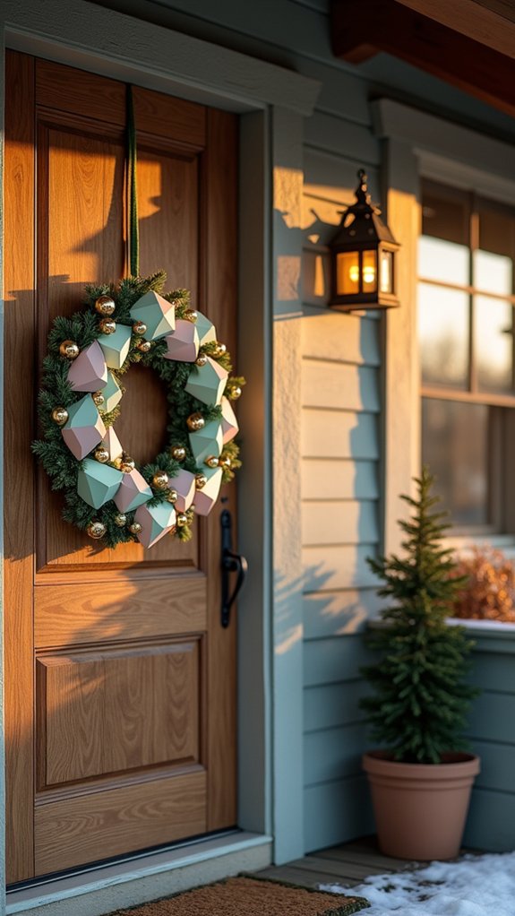 unique modern holiday decoration