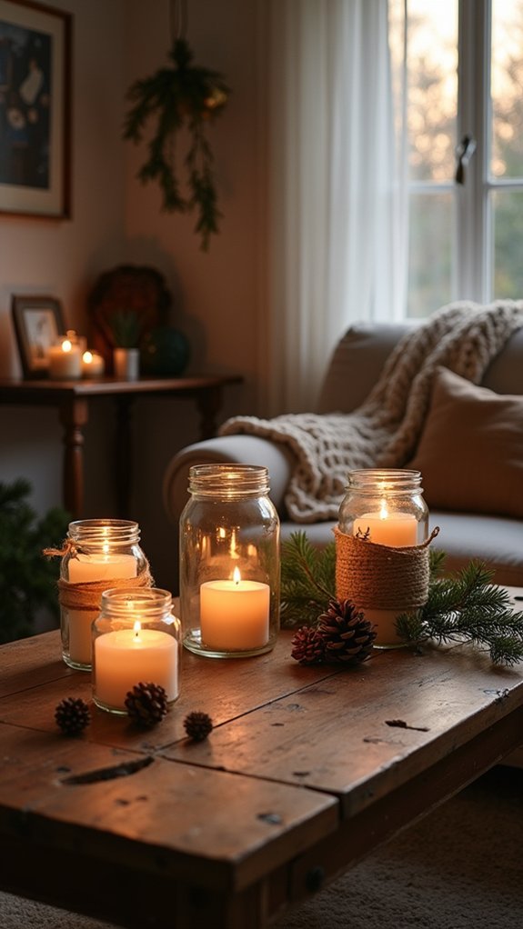 upcycled jar candle creations