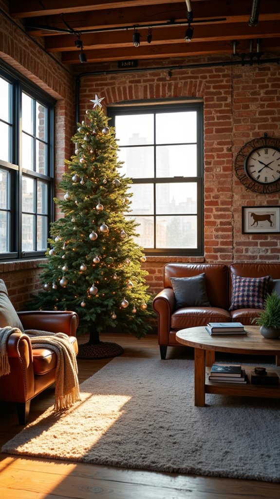 urban industrial christmas decor