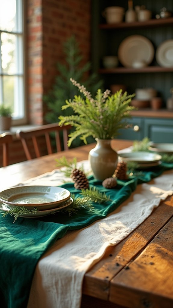 velvet linen holiday elegance