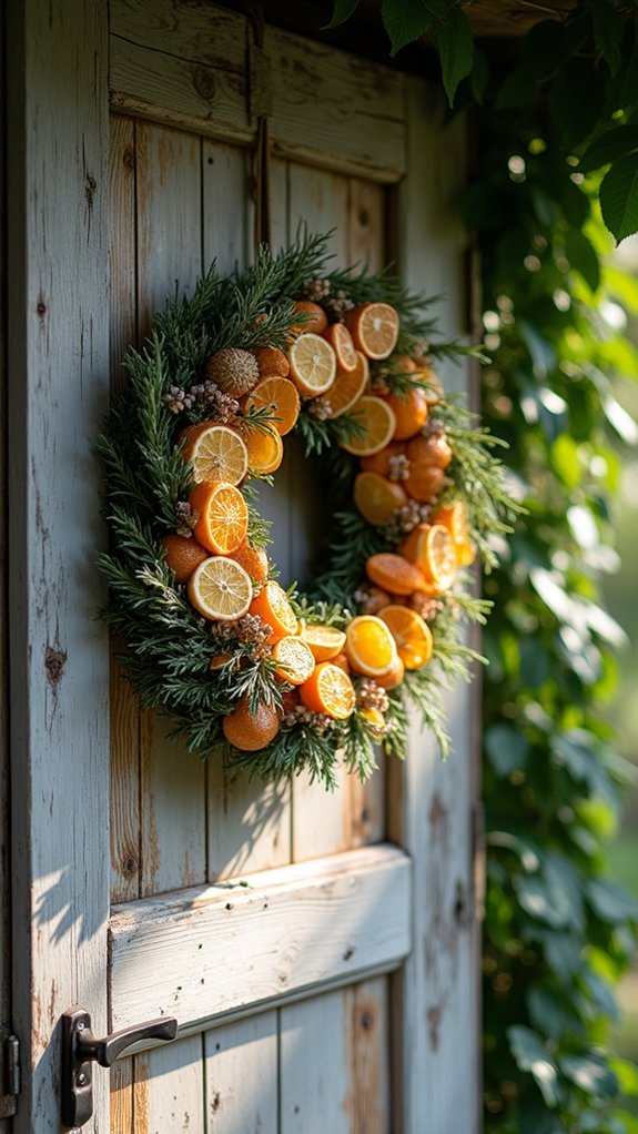vibrant citrus herb decor