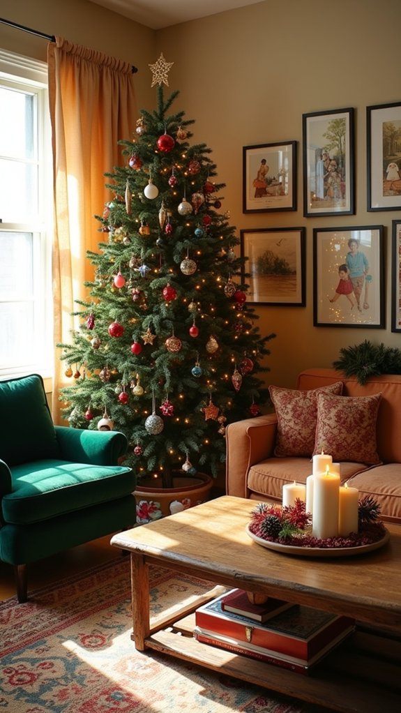 vibrant eclectic holiday decor