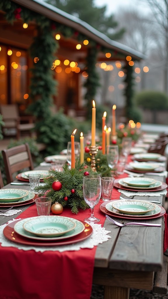 vibrant festive holiday colors