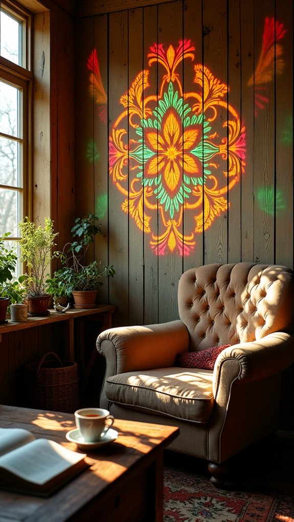 vibrant holiday ambiance projectors