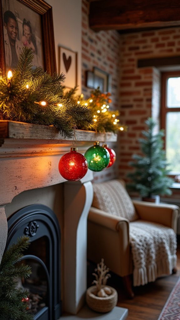 vibrant holiday decor accents