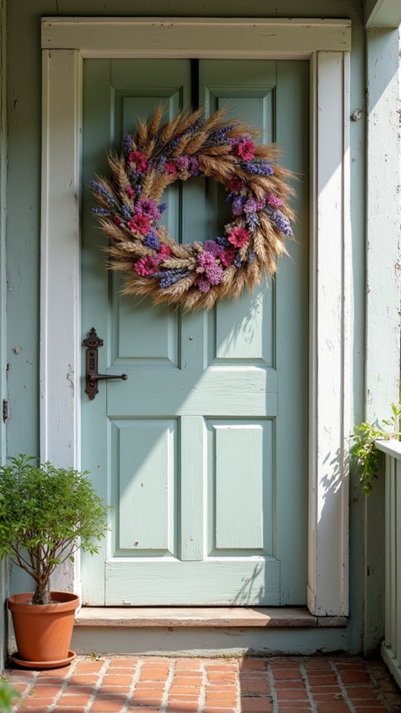 vibrant low maintenance floral decor