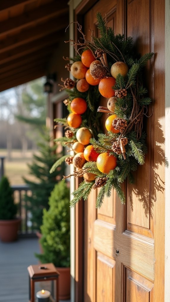 vibrant natural dried fruits
