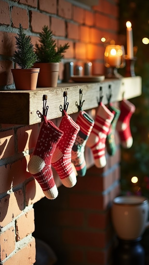 vibrant sock advent calendar