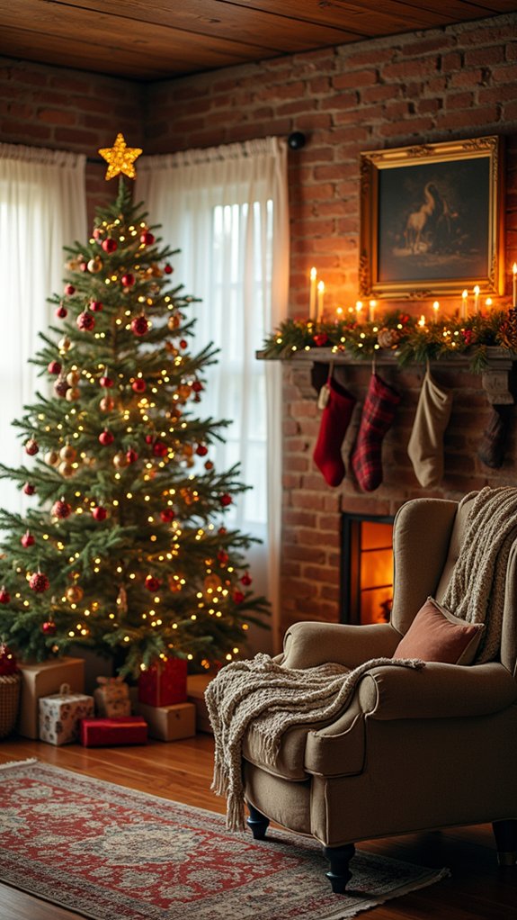 vintage tree with nostalgia