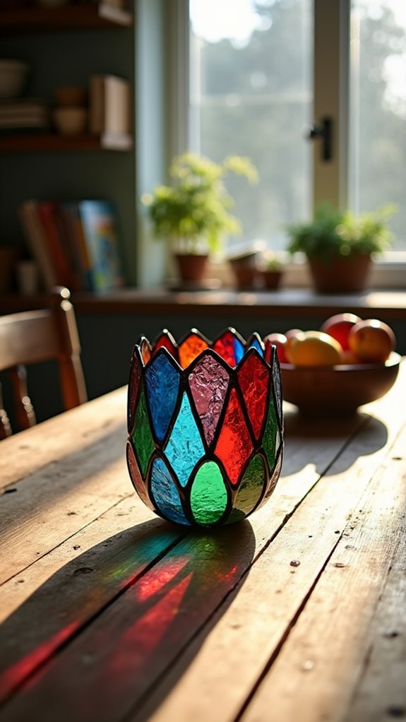 vivid holiday table displays