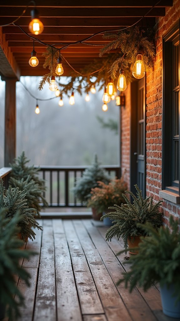 warm nostalgic holiday decor