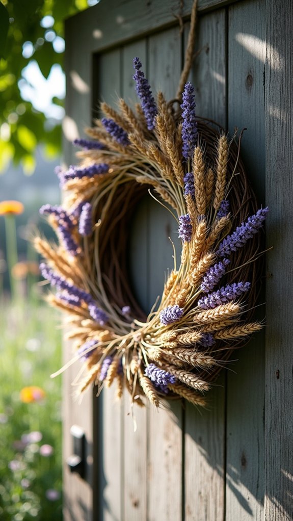 warmth of lavender wheat