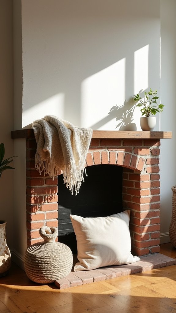 warmth through textured fabrics