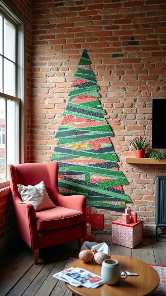 washi tape holiday decoration