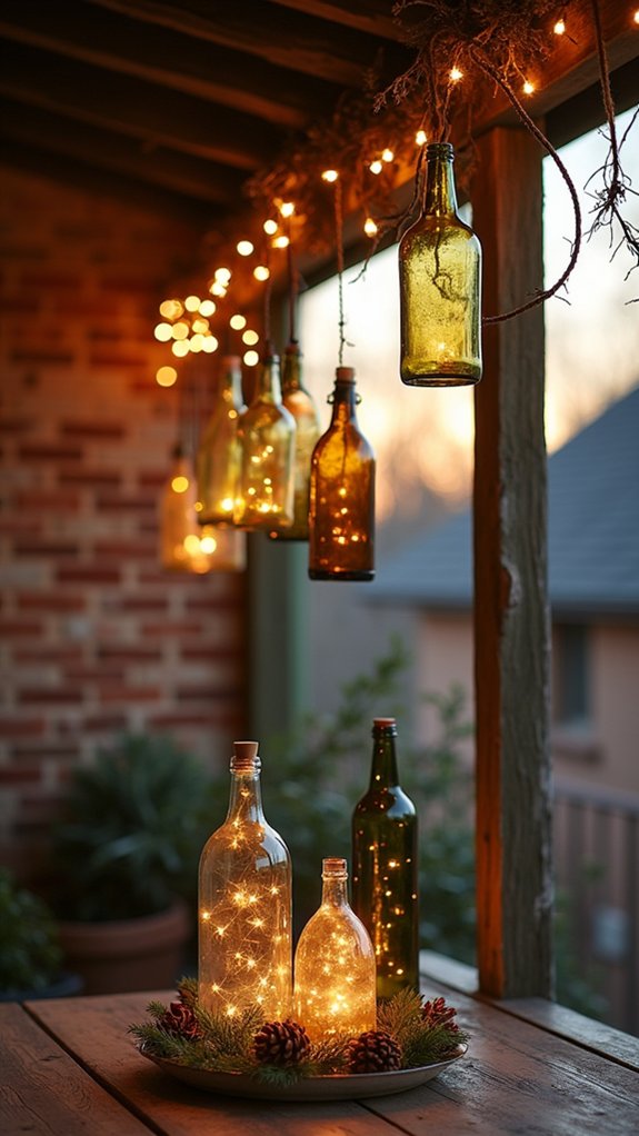 whimsical bottle star lights