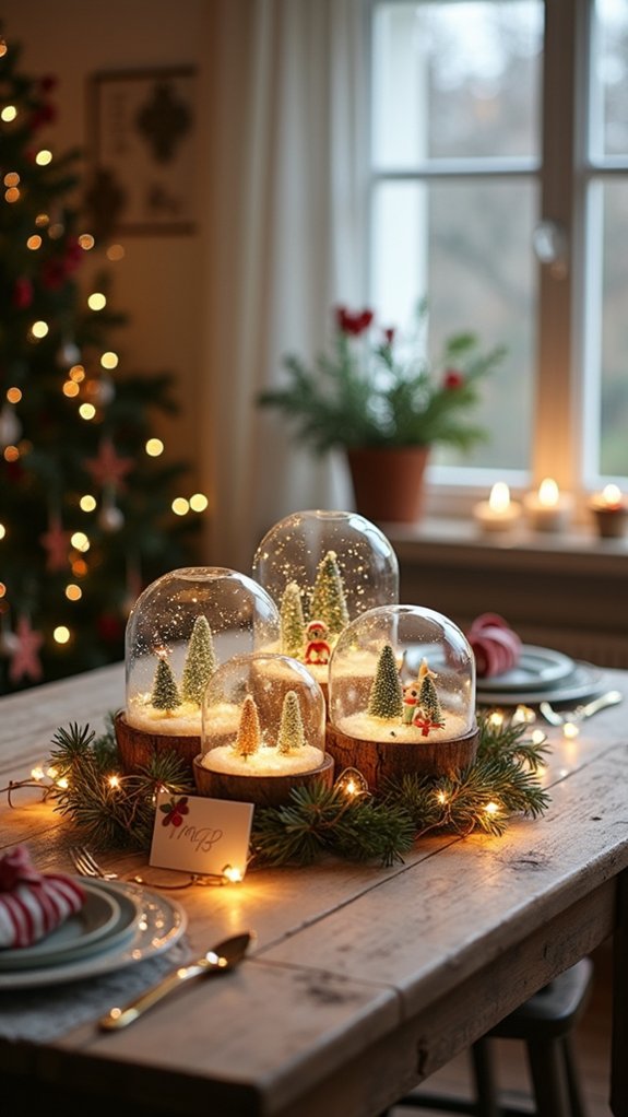 whimsical diy snow globes