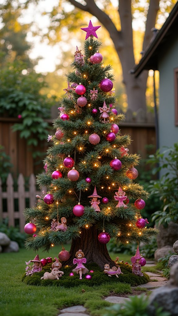 whimsical fairy garden tree