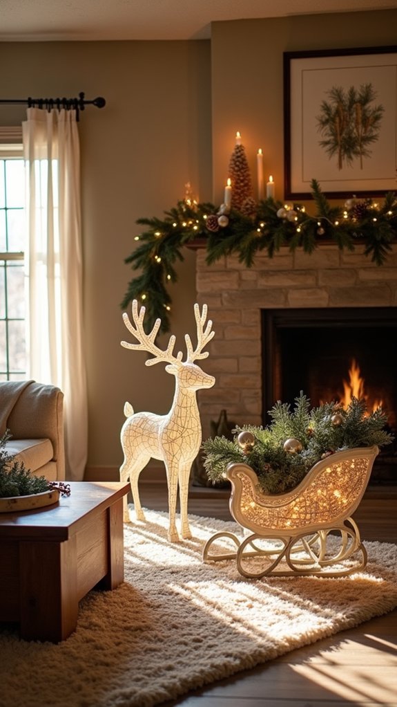 whimsical festive light decorations