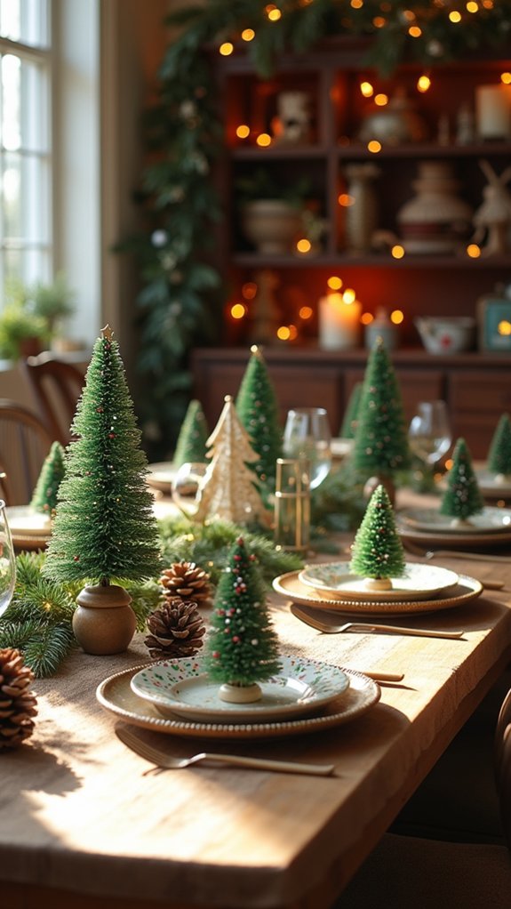 whimsical festive place cards