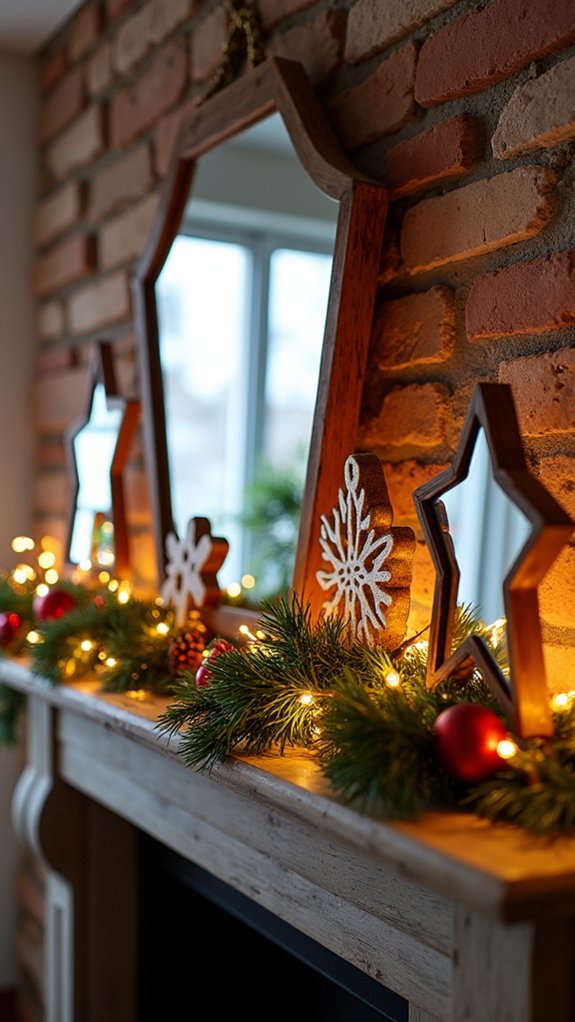 whimsical fun shaped mirrors