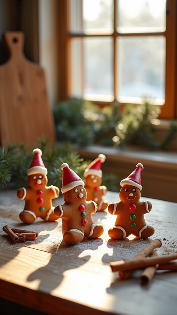 whimsical gingerbread ornament decorations
