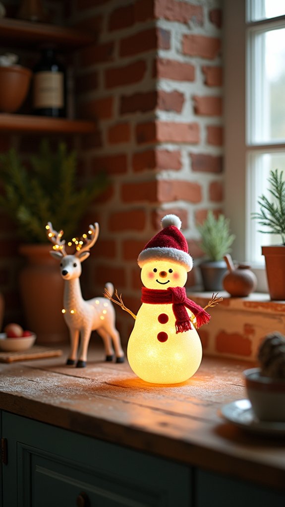 whimsical holiday kitchen d cor