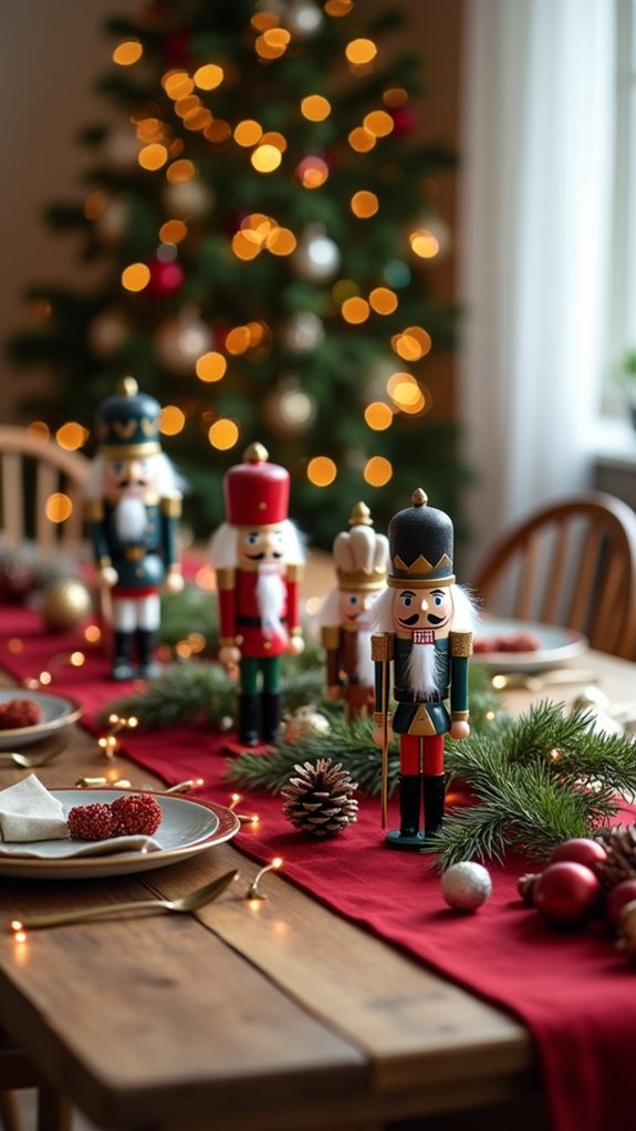 whimsical holiday table decor