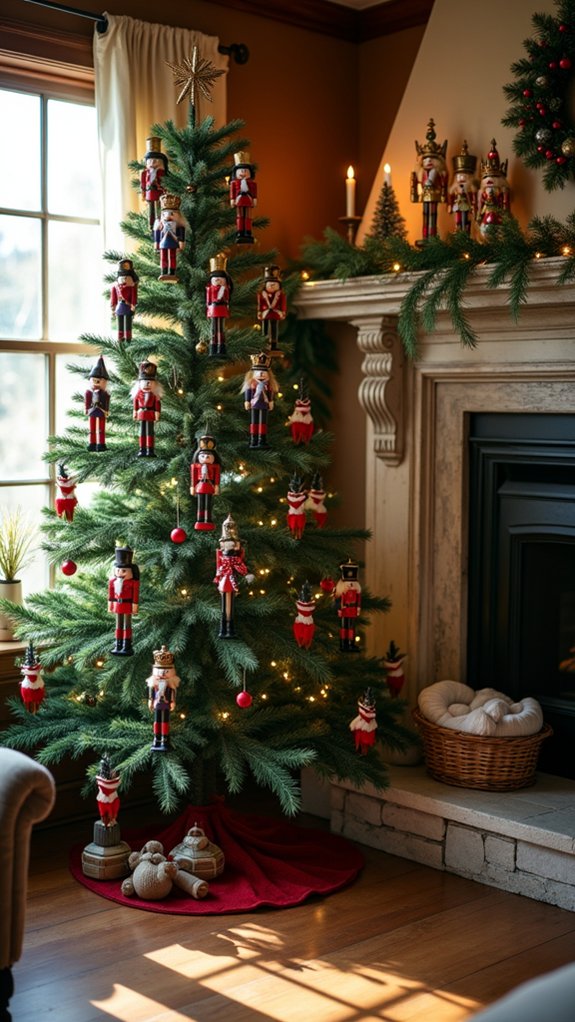 whimsical nutcracker tree decor