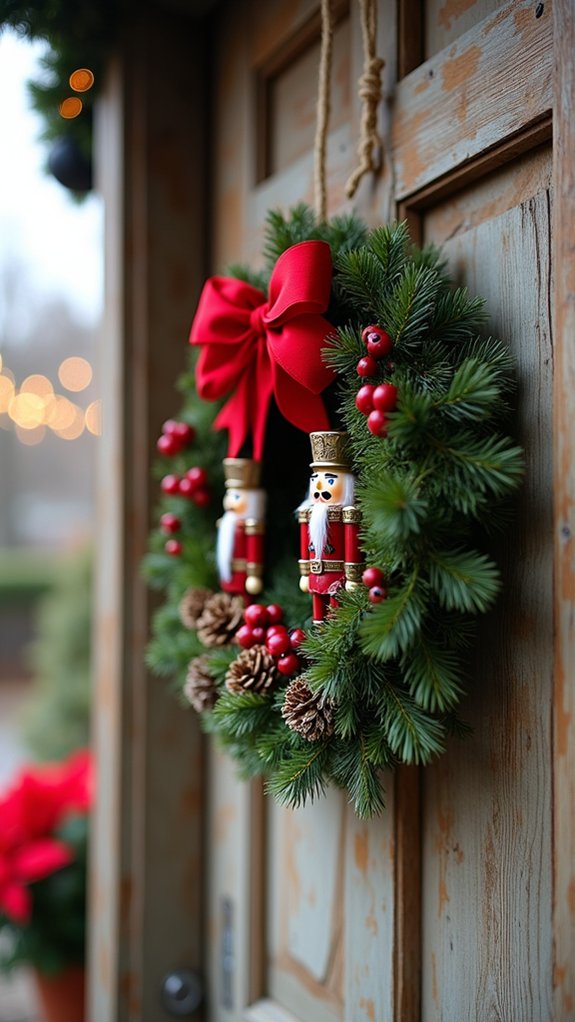 whimsical nutcracker wreath ornaments