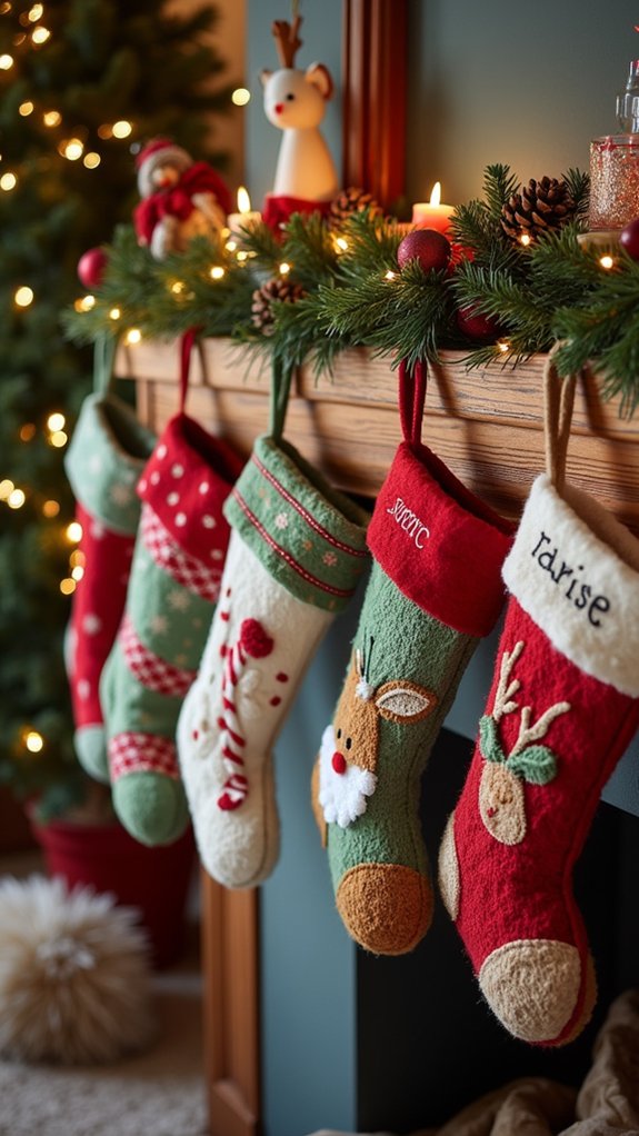 whimsical personalized christmas stockings