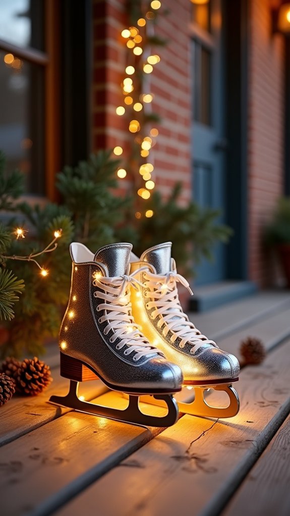 whimsical winter decor accents