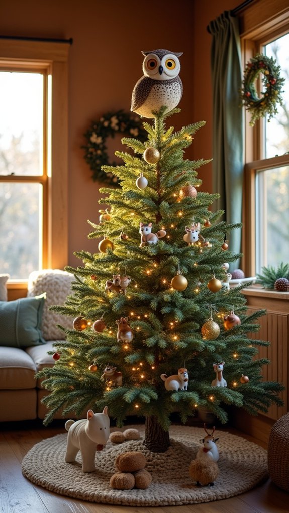 whimsical woodland tree topper